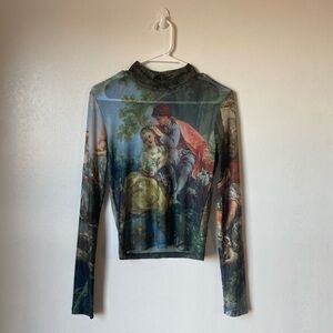 DA VINCI'S DEMONS MESH TOP